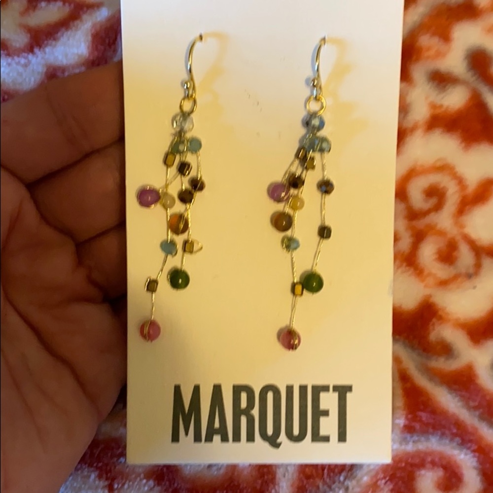 Marquet Akha Earrings. NWT. Fair trade.